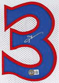 Allen Iverson Signed White 90's Throwback Pro Style Framed Jersey BAS Witnessed