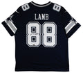 Cowboys CeeDee Lamb Signed Navy Nike Limited Jersey Fanatics #DQ16445257