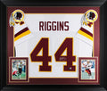 John Riggins Authentic Signed White Pro Style Framed Jersey  BAS Witnessed