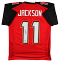 DeSean Jackson Authentic Signed Red Pro Style Jersey Autographed BAS Witnessed