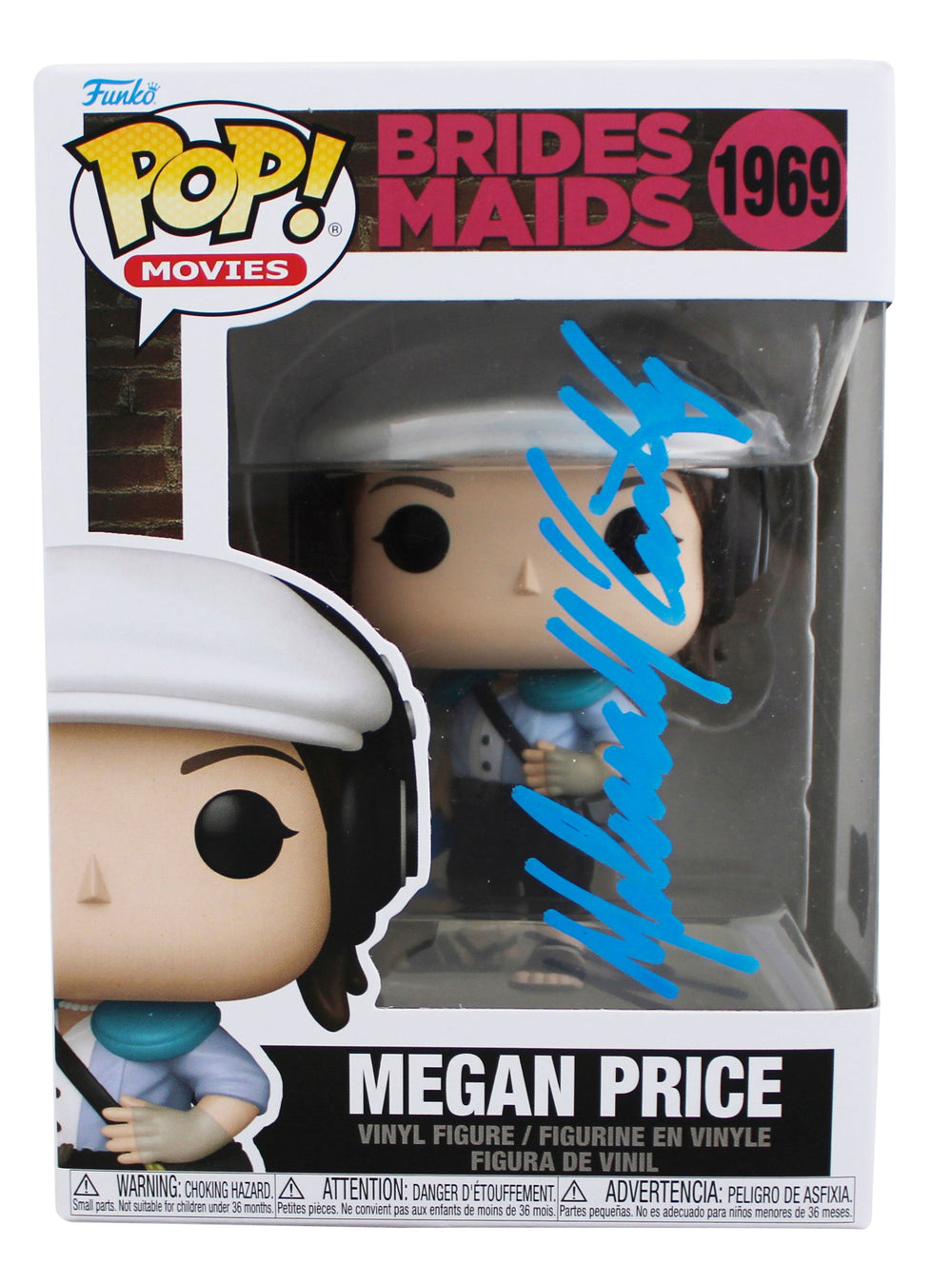 Melissa McCarthy Bridesmaids Signed Megan #1969 Funko Pop Figure BAS #BV73177