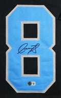 Isaac TeSlaa Authentic Signed Black Pro Style Framed Jersey BAS Witnessed