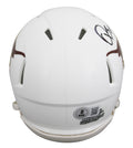 Texas Quinn Ewers Authentic Signed Speed Mini Helmet BAS Witnessed #2W076499