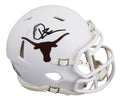 Texas Quinn Ewers Authentic Signed Speed Mini Helmet BAS Witnessed #2W076501