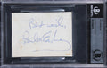 Paul McCartney The Beatles Authentic Signed 3x4 Cut Signature BAS Slabbed