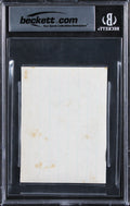 Paul McCartney The Beatles Authentic Signed 3x4 Cut Signature BAS Slabbed