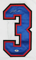 Damar Hamlin Authentic Signed White Pro Style Jersey Autographed PSA/DNA
