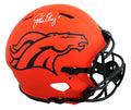 Broncos John Elway Signed Rave Full Size Speed Proline Helmet BAS Witnessed