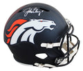 Broncos John Elway Authentic Signed Full Size Speed Rep Helmet BAS Witnessed