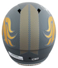 Broncos John Elway Signed Slate Full Size Speed Rep Helmet BAS Witnessed