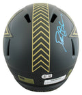 Cowboys Deion Sanders Signed STS IV Full Size Speed Rep Helmet W/ Case BAS Wit