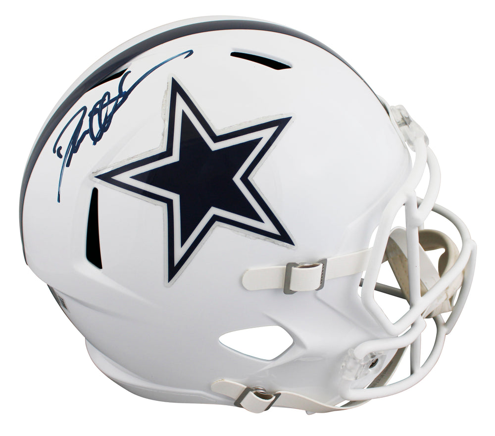 Cowboys Deion Sanders Signed 2022 On-Field Alt Full Size Speed Rep Helmet BAS W