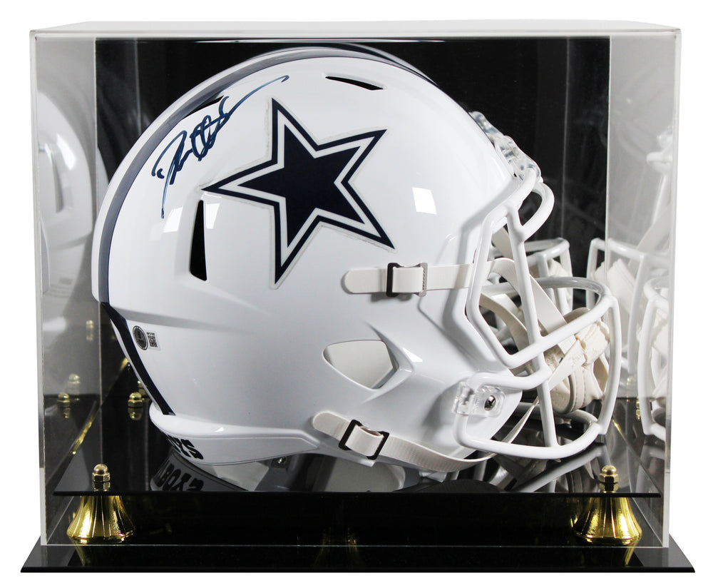 Cowboys Deion Sanders Signed 2022 On-Field Alt F/S Speed Rep Helmet W/ Case BAS