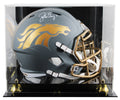 Broncos John Elway Signed Slate Full Size Speed Rep Helmet W/ Case BAS Witnessed