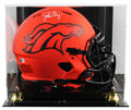 Broncos John Elway Signed Rave Full Size Speed Proline Helmet W/ Case BAS Wit