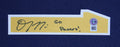 Obi Toppin "Go Pacers!" Signed Navy Pro Style Framed Jersey BAS Witnessed