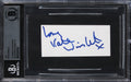 Kate Winslet Titanic "Love" Signed 3.75x1.75 Cut Signature Auto 10! BAS Slabbed