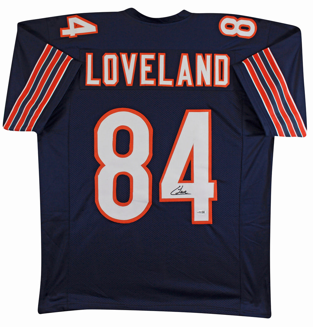Colston Loveland Authentic Signed Navy Pro Style Jersey Autographed JSA