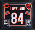 Colston Loveland Authentic Signed Navy Pro Style Framed Jersey Autographed JSA