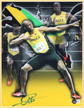 Usain Bolt Authentic Signed 11x14 Framed Vertical Photo Autographed BAS