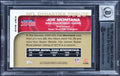 49ers Joe Montana Signed 2008 Topps Dynasties #DYNJM3 Card Auto 10! BAS Slabbed