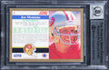 49ers Joe Montana Signed 1991 Score #1 Card Auto Grade Gem Mint 10! BAS Slabbed