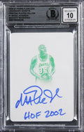 Magic Johnson HOF Signed 2020 Panini FLS PP Yellow #1 1/1 Card Auto 10! BAS Slab