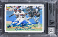 Deion Sanders "Primetime" Signed 1992 UD #SP3 FB/BB Card Auto 10! BAS Slabbed 2