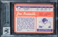 Jets Joe Namath Authentic Signed 1970 Topps #150 Card Auto 10! BAS Slabbed 1