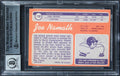 Jets Joe Namath Authentic Signed 1970 Topps #150 Card Auto 10! BAS Slabbed 2