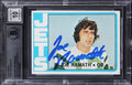 Jets Joe Namath Authentic Signed 1972 Topps #100 Card Auto 10! BAS Slabbed 1