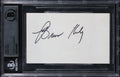 Bruno Kirby City Slickers Authentic Signed 3x5 Index Card BAS Slabbed 2