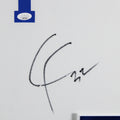 Duke Cooper Flagg Signed White Nike Authentic Framed Jersey JSA #CD77165