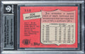 49ers Joe Montana Authentic Signed 1987 Topps #112 Card Autographed BAS Slabbed