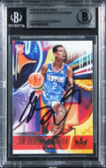 Shai Gilgeous-Alexander Signed 2018 Court Kings #147 Rookie Card BAS Slabbed