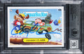 Chevy Chase Signed 2023 Topps Garbage Pail Kids #42B Card Auto 10! BAS Slabbed 2