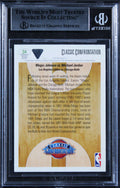 Lakers Magic Johnson Authentic Signed 1991 Upper Deck #34  CC Card BAS Slabbed