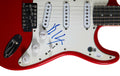 Billy Idol Authentic Signed Red Electric Guitar Autographed BAS #BU55055