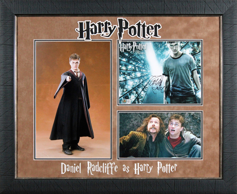 Daniel Radcliffe Harry Potter Authentic Signed 8x10 Framed Photo BAS #BQ97958