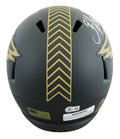 Eagles Brian Dawkins Signed STS IV Full Size Speed Rep Helmet BAS Witnessed