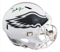Eagles Randall Cunningham Signed STS III Full Size Speed Rep Helmet BAS Wit