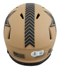 Cowboys DeMarcus Ware Signed Salute To Service II Speed Mini Helmet BAS Witness