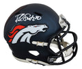 Broncos Rod Smith Authentic Signed Speed Mini Helmet W/ Case BAS Witnessed