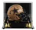 Cowboys DeMarcus Ware Signed STS II Speed Mini Helmet W/ Case BAS Witnessed