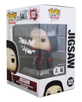 Tobin Bell Saw "Jigsaw" Signed #1820 Funko Pop Vinyl Figure W/ White Sig BAS Wit