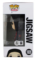 Tobin Bell Saw "Jigsaw" Signed #1820 Funko Pop Vinyl Figure W/ White Sig BAS Wit