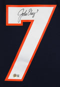 Broncos John Elway Authentic Signed Navy M&N Throwback Jersey BAS Witnessed