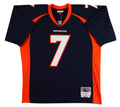 Broncos John Elway Authentic Signed Navy M&N Throwback Jersey BAS Witnessed