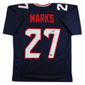 Woody Marks Authentic Signed Navy Pro Style Jersey Autographed BAS