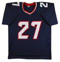 Woody Marks Authentic Signed Navy Pro Style Jersey Autographed BAS
